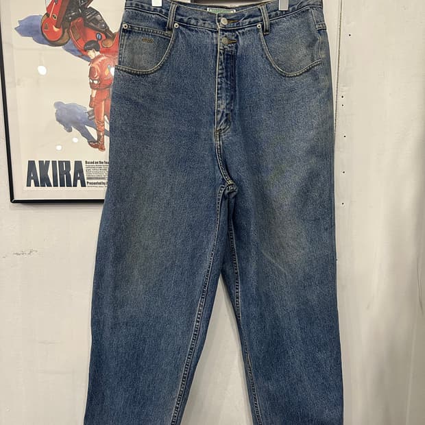 32)90s 게스 데님팬츠 made in usa