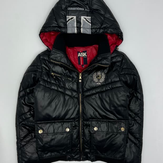 ASK 우먼 후드 패딩