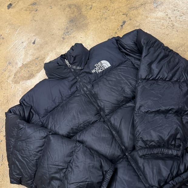 노스페이스 블랙 눕시 패딩 