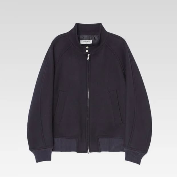 리가즈 해링턴 블루종 [M, navy]