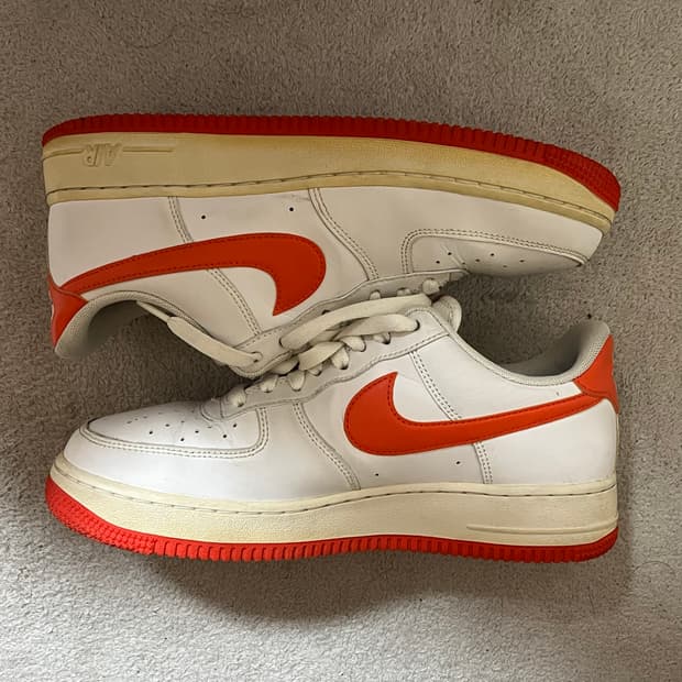 나이키 에어포스 team orange 260