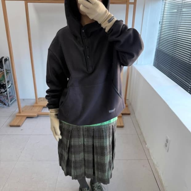 페스토 DAMAGE CHECK MIDI SKIRT TEA