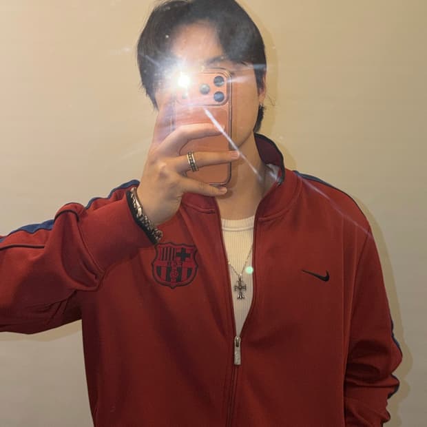 나이키 바르셀로나 빈티지 저지