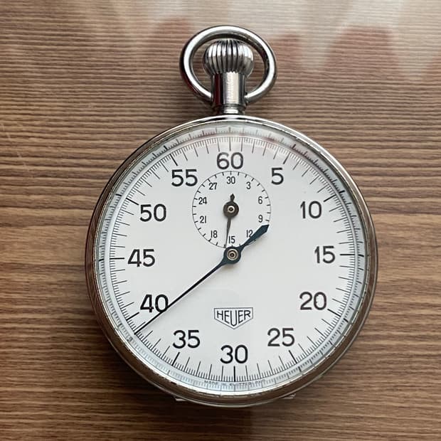 호이어(Heuer) 수동식 스톱워치 회중시계 빈티지시계 판매합니다.