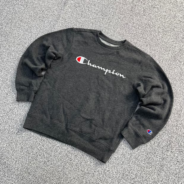 M 챔피온 기모 빅로고 맨투맨 0320M