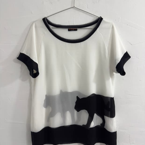 evex by krizia printing blouse