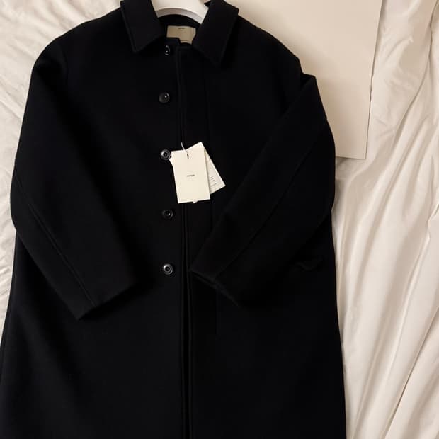포터리 캐시미어 멜톤 울 맥코트 24fw (2사이즈)