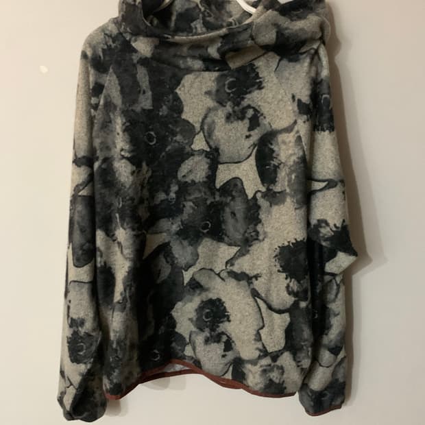 포코포스카 하이넥 테이프 후디