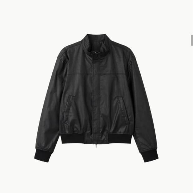 [4]런디 어반 크롭 왁스 자켓