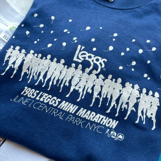 1985 “L'egg Mini Marathon” Promo T-shirt
