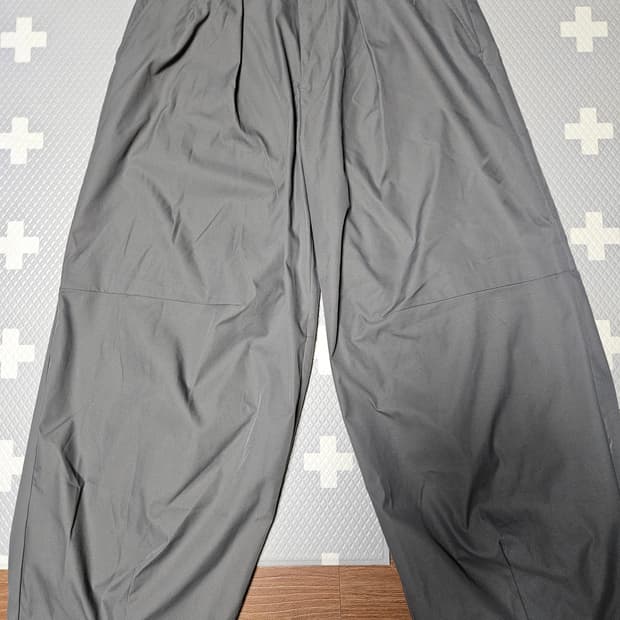자라 파라슈트 와이드 그레이 팬츠
