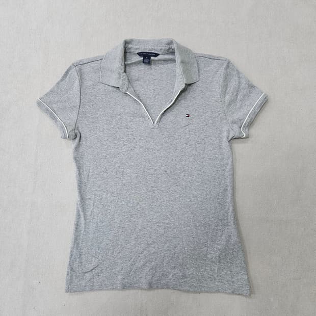 M 타미힐피거 여성 카라 반팔티 0310Y