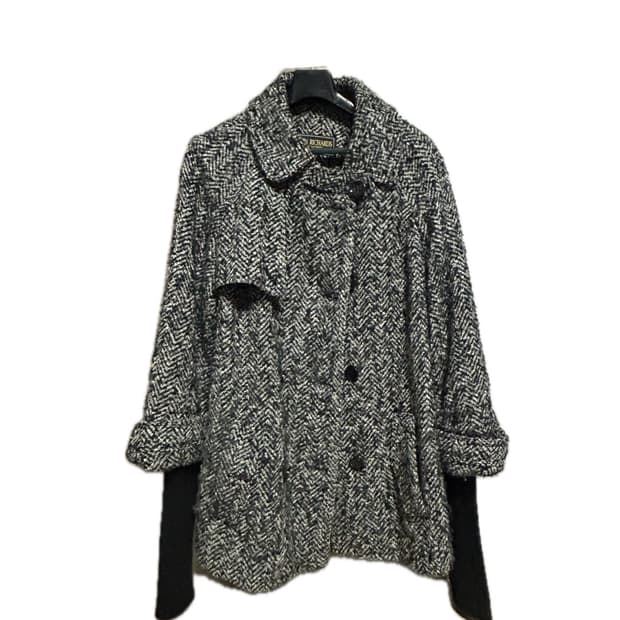 Marvin Richards New York 헤링본 코트s