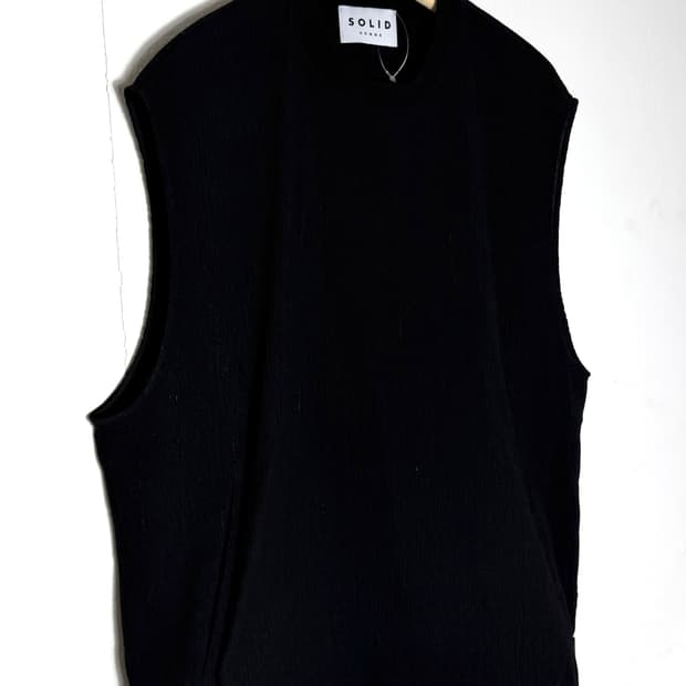 솔리드옴므 베스트 조끼 솔리드옴므베스트