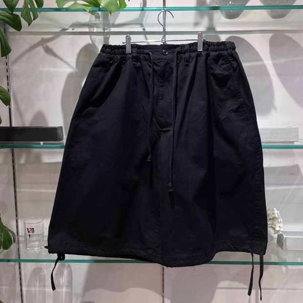 요지야마모토 ground y wide balloon shorts