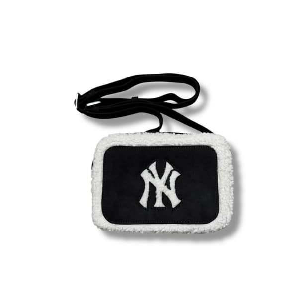 MLB 베이직 무스탕 미니 크로스백