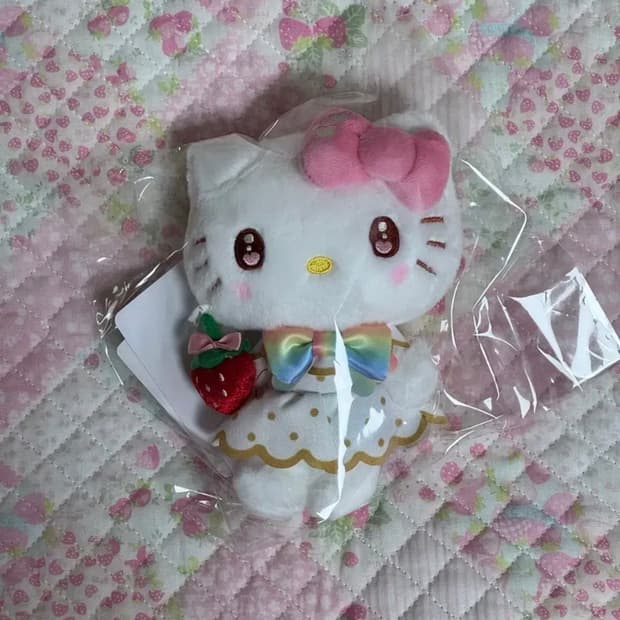 산리오 애니버서리 이치고 신문 50주년 마스코트 키티 헬로키티