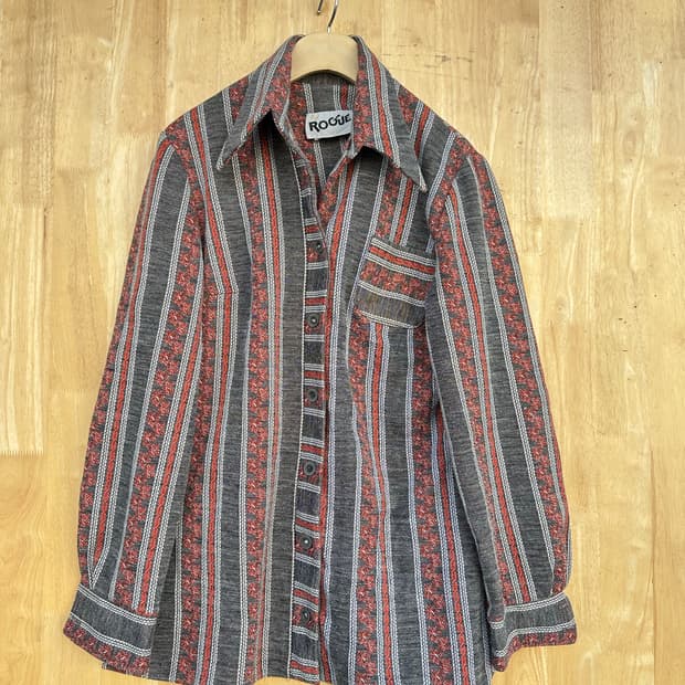 70‘s 패턴 빈티지셔츠