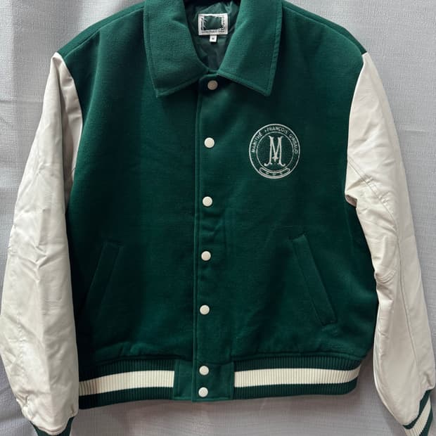 마리떼 프랑소와저버 로고 바시티 자켓 M(남L 여자XL)