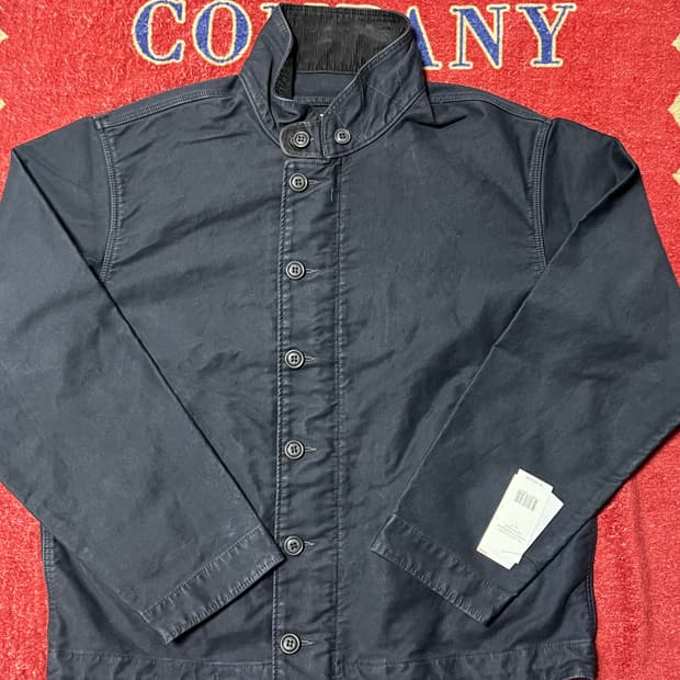 RRL 정글클로스 덱자켓 네이비 더블알엘