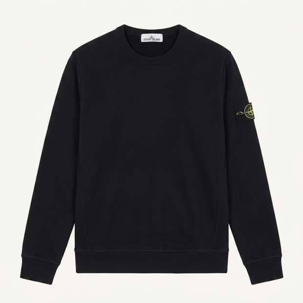 스톤아일랜드 맨투맨 블랙 (XXL)
