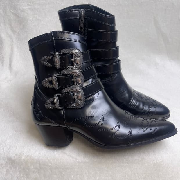 [39] THE KOOPLES WESTERNS COWBOY BOOTS 