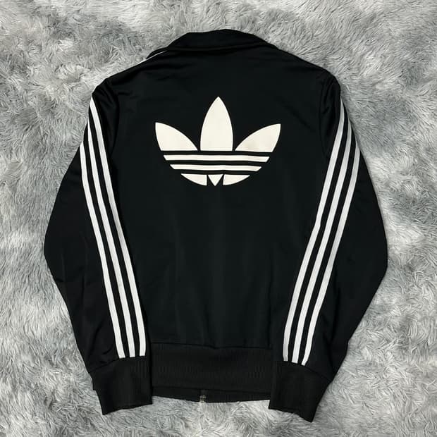 아디다스 파이어버드 여성 빅로고 트랙탑 L