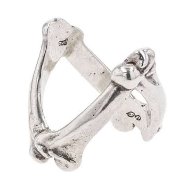 Soloist Bone shaped victory ring