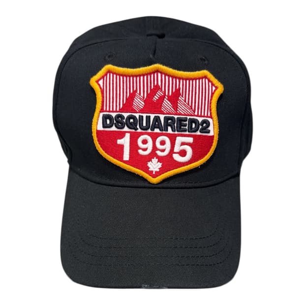 디스퀘어드2 블랙 볼캡