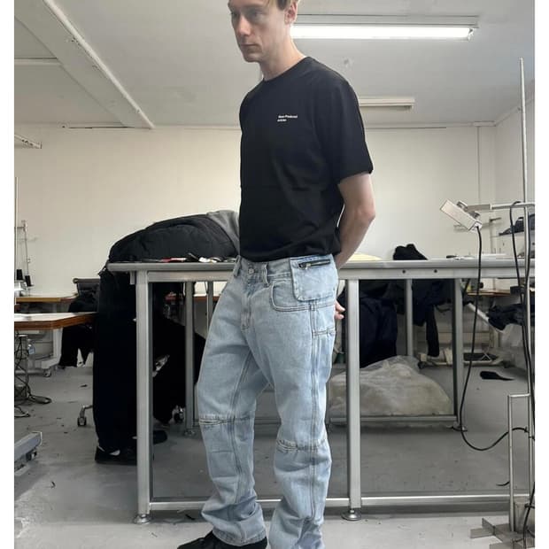 MPa BAG PANTS (STEEL BLUE) S사이즈