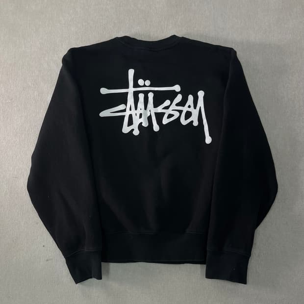 95 스투시 베이직로고 맨투맨