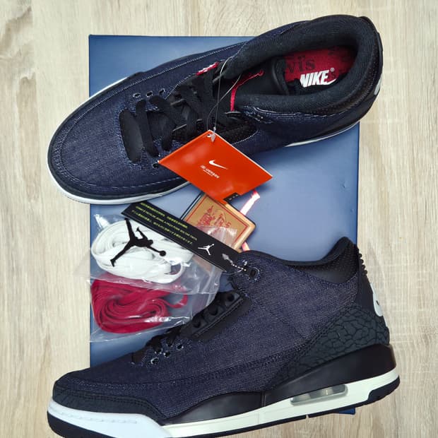 [275]조던3 리바이스 인디고 짐레드