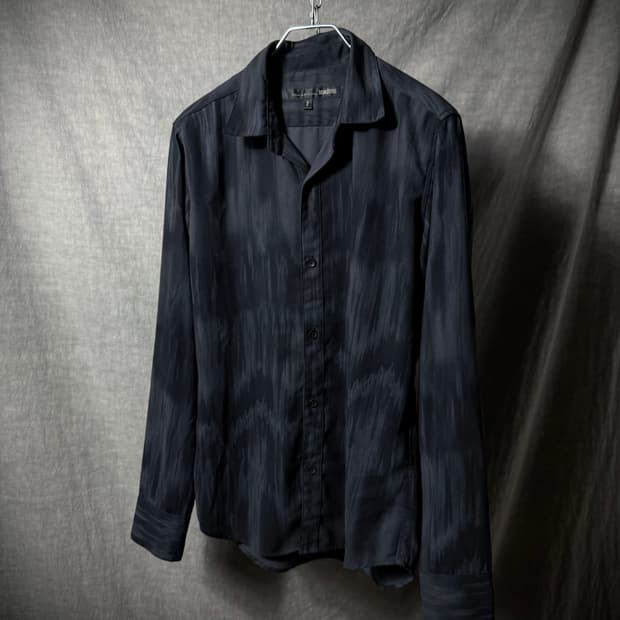 Schlüssel Shadow Pattern Dress Shirt 