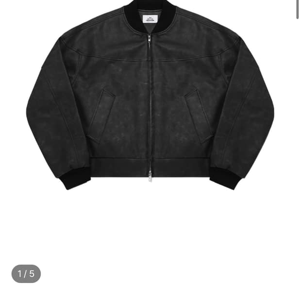 L)mjd 에코레더 뱅어자켓