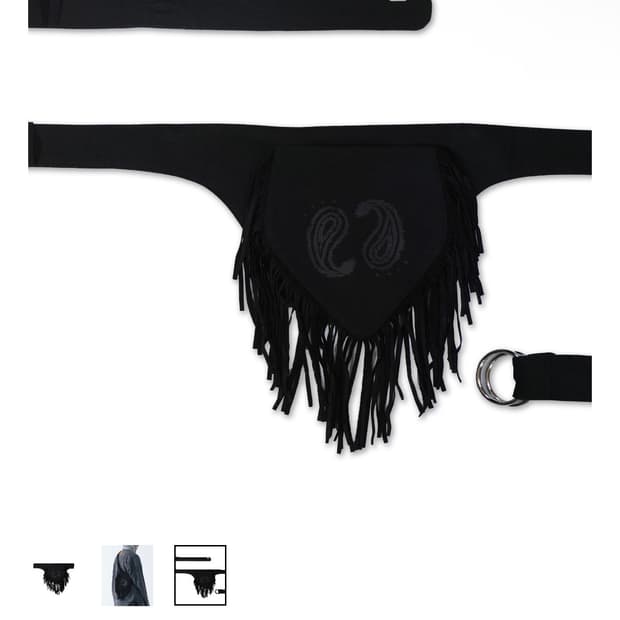 ESEELMI FRINGE BELT POCKET