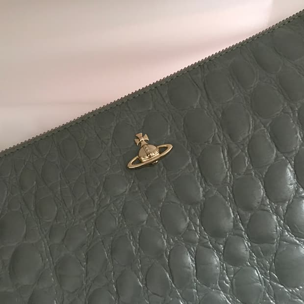 비비안웨스트우드 클러치 희귀 민트코어