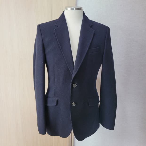 스파오포맨 SPAO for men 투버튼 울 블레이저 105 네이비