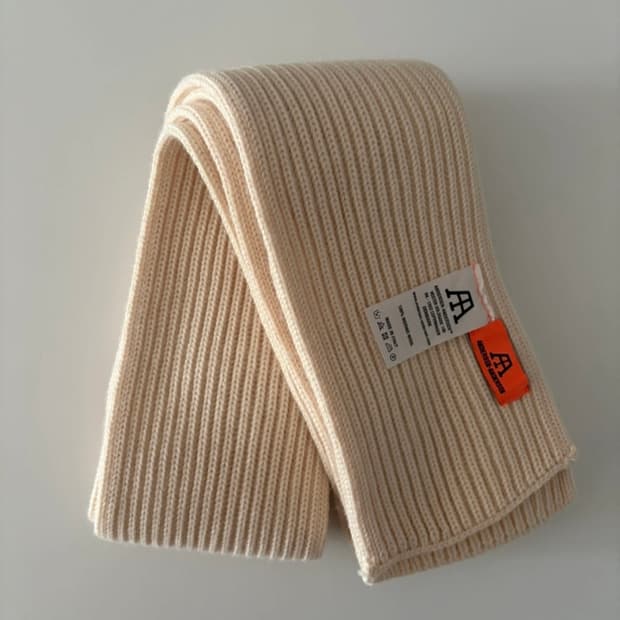 안데르센안데르센 머플러 아이보리 