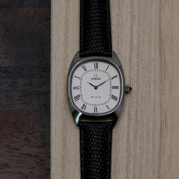 오메가 빈티지 드빌 로만 수동시계