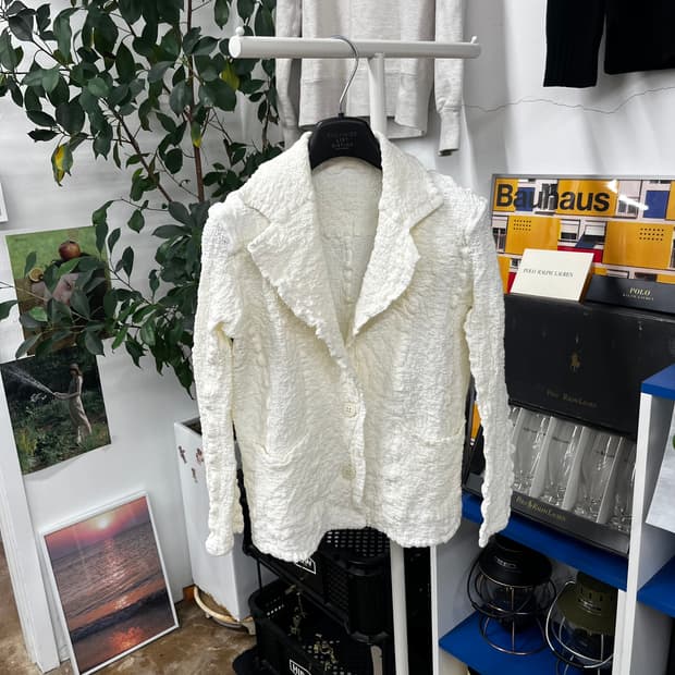 이세이미야케 미 컬리플라워 자켓 F