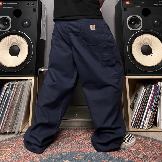 칼하트 네이비팬츠