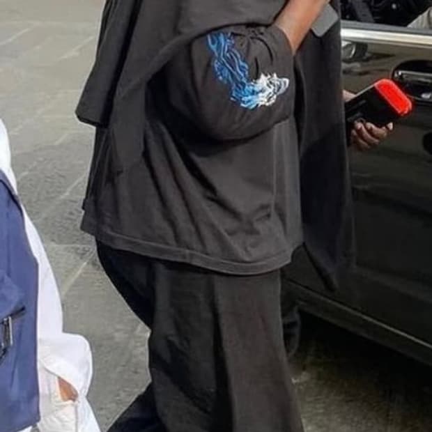 빈티지 할리데이비슨 클로운 플레임 롱슬리브