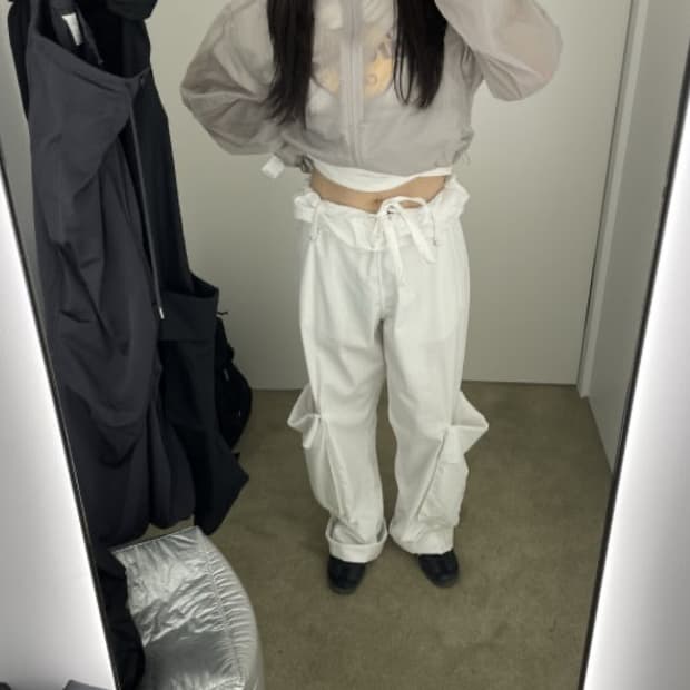 The Open Product  더오픈프로덕트 와이드 카고팬츠