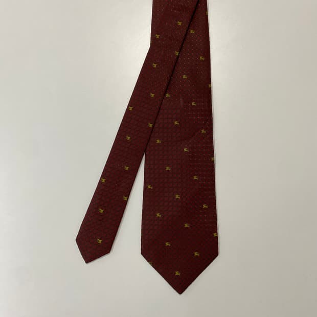 버버리 모노그램 명품 정품 넥타이 (Burberry)