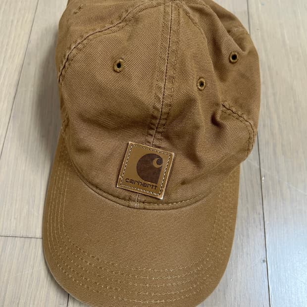 Carhartt Odessa Washed Canvas Cap - Brow
