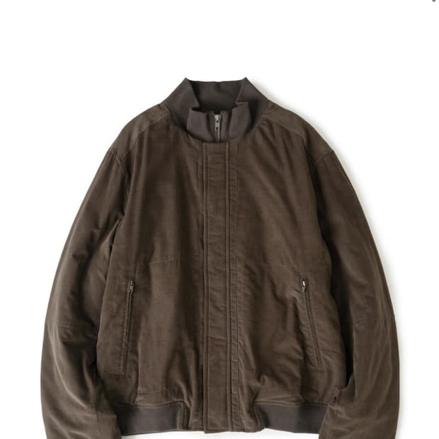해칭룸 Tanker Jacket Corduroy Dark Brown