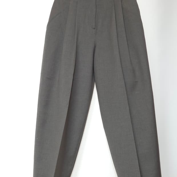 오르 ORR 2021 울블렌드 투턱 팬츠 미사용택 55~66