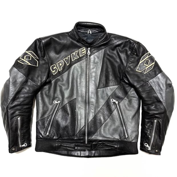 SPYKE - 이태리 레더 바이커 자켓