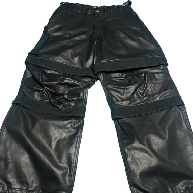 [2] 파아카이브 레이어드 팬츠 블랙