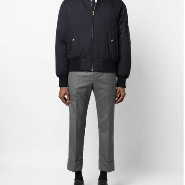 톰브라운 블루종 네이비 2사이즈